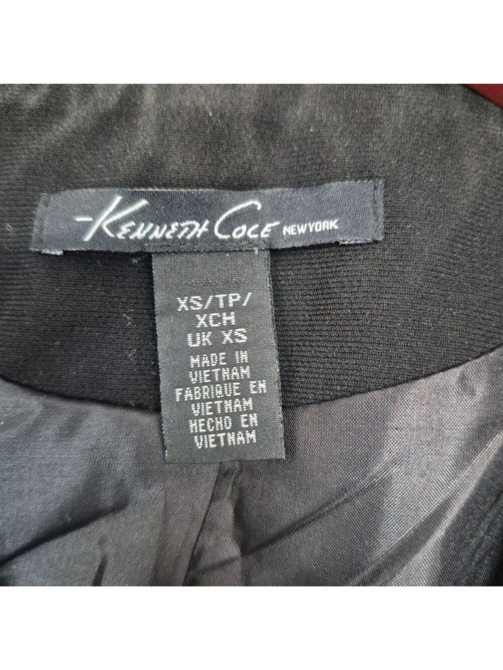 Kenneth Cole Womens XS Green Open Front Blazer - Picture 3 of 7